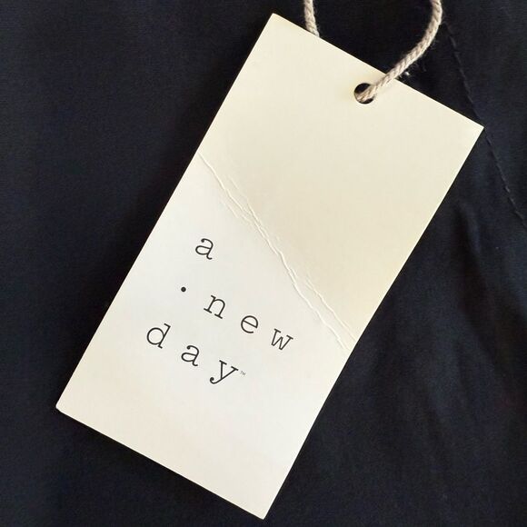 A New Day Black Pants Classic Straight-Leg - Picture 7 of 9